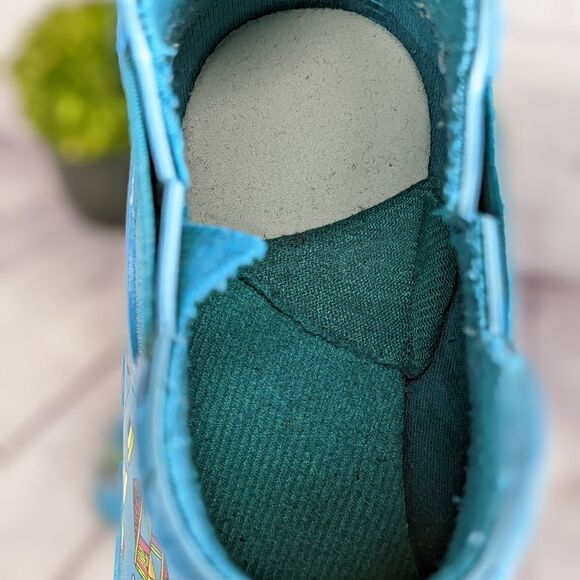 Sakroots Teal Spirit Desert Rhyme Ankle Rain Boot - Picture 7 of 12